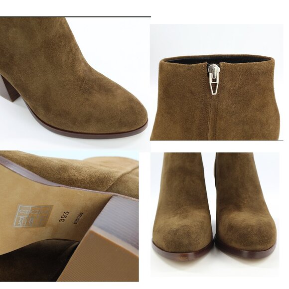 New ALEXANDER WANG Icon Gabi Suede Ankle Boots - Picture 13 of 16